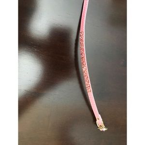 NWOT Pink rhinestone Collar
